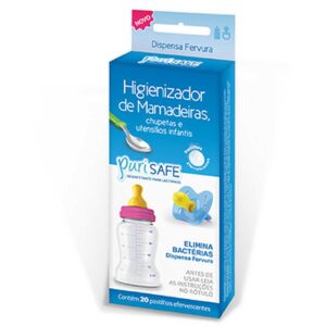 PURISAFE (Higienizador de mamadeiras, chupetas e demais utensílios infantis)
